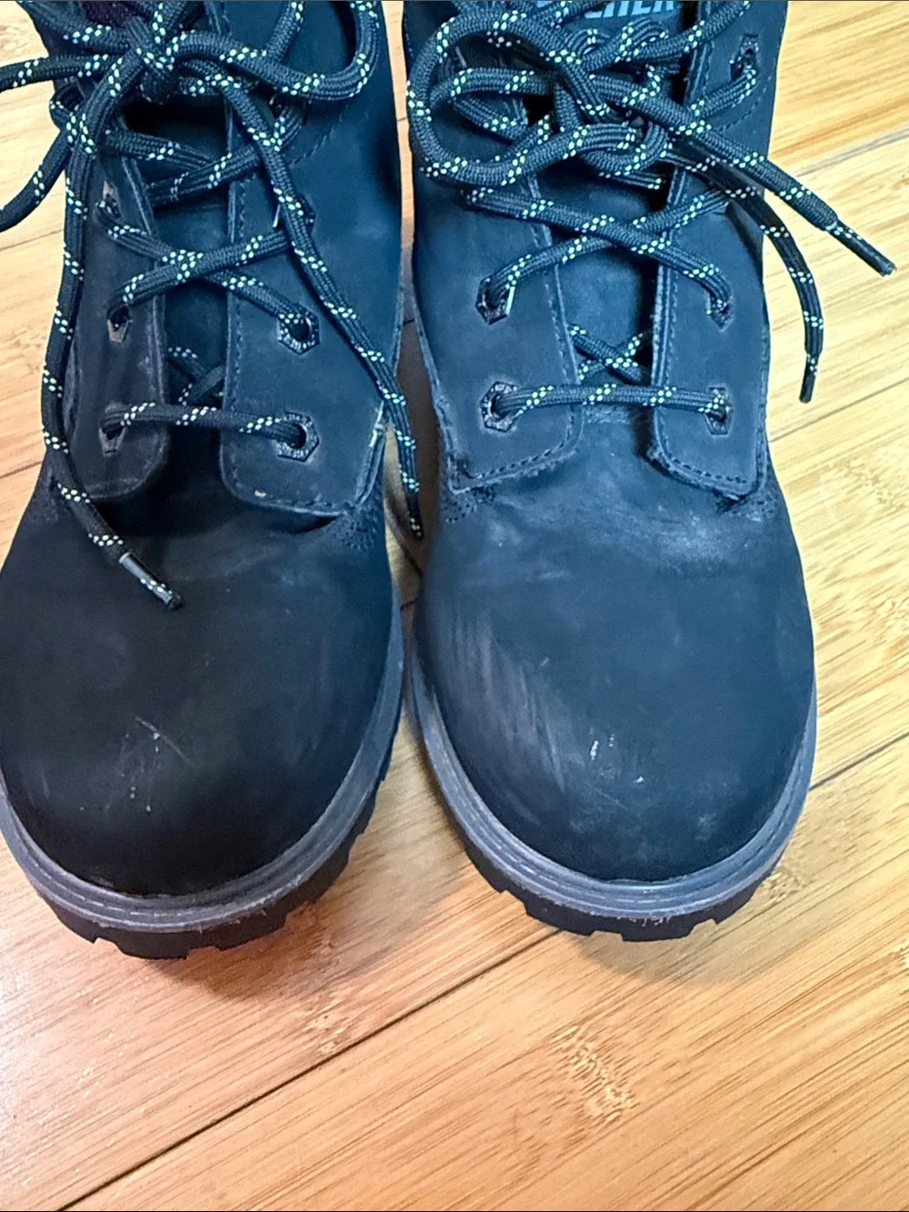 Skechers Black Men's Lace-Up Work Boots